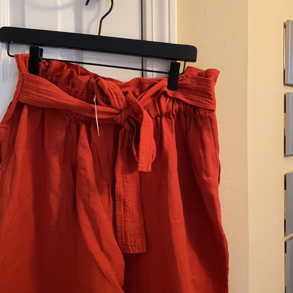 Size Large, Madewell, Rust Colored Culottes. - Picture 3 of 7